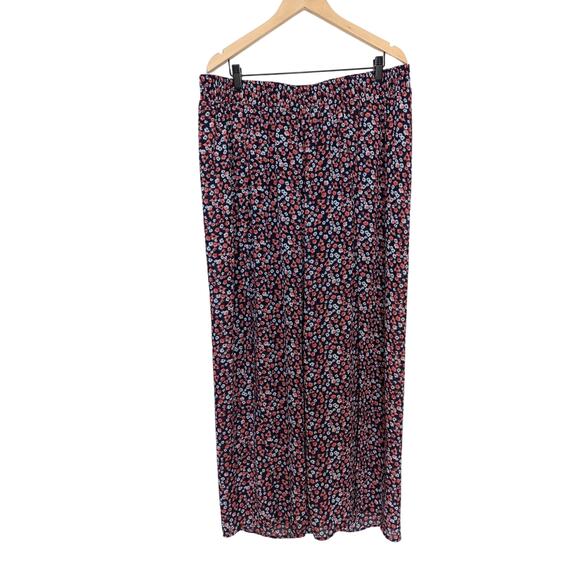 Torrid Floral Semi Sheer Wide Leg Pant - Picture 1 of 6